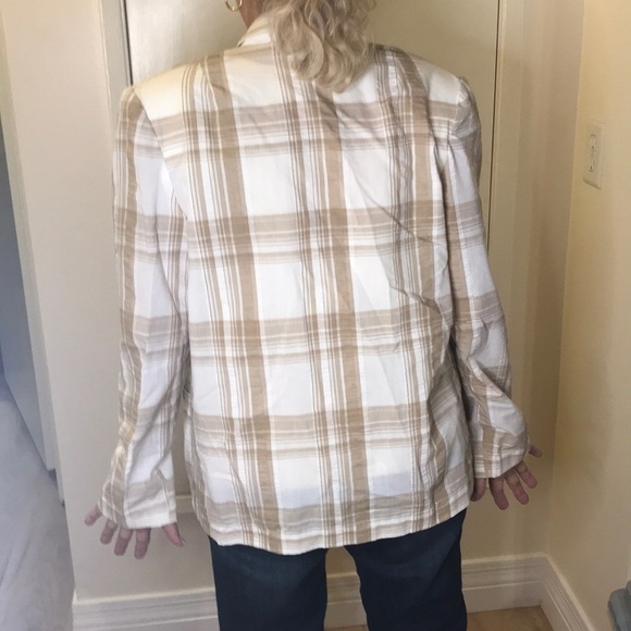 Loubella vintage plaid jacket size 12 - Picture 6 of 8